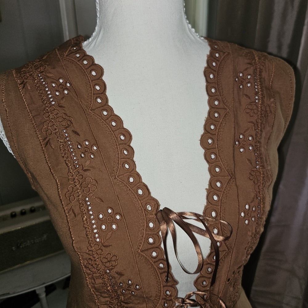 Free People Gesibelle Skirt Set. Earthy.Boho Chic, Cottagecor NWT Macadamia... - Picture 5 of 9